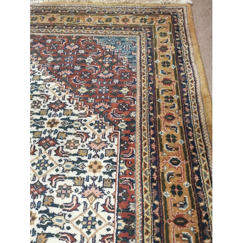 226 - Tabriz hand knotted 100% wool carpet {345cm L x 255cm W}