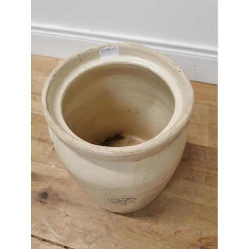 24 - Early 20th. C. Love Fields Potteries stoneware jar {34cm H X 28cm Dia }.