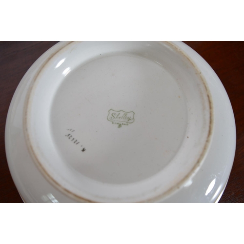 248 - Sixty piece Shelly porcelain dinner service.