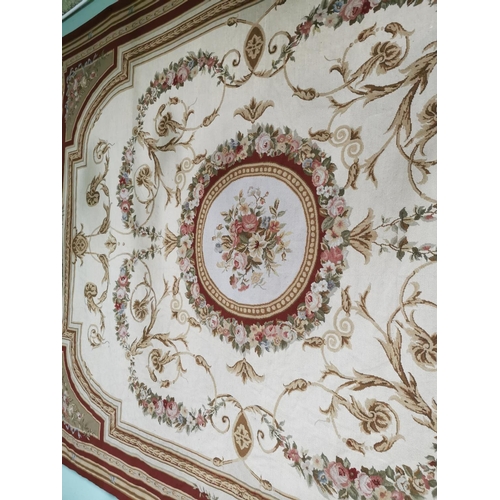 315 - Good quality 19th. C. Aubusson taspestry/rug { 290cm H X 370cm W }.