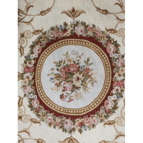 315 - Good quality 19th. C. Aubusson taspestry/rug { 290cm H X 370cm W }.