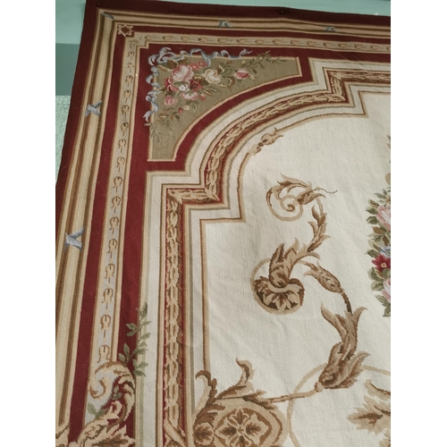 315 - Good quality 19th. C. Aubusson taspestry/rug { 290cm H X 370cm W }.