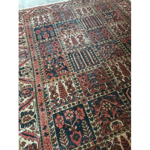 336 - Decorative carpet sqaure {202 cm L x 149 cm W}.