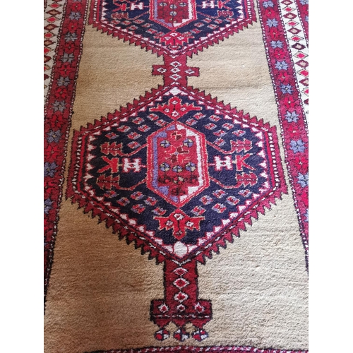 514 - Decorative carpet runner {360 cm L x 120 cm W}.