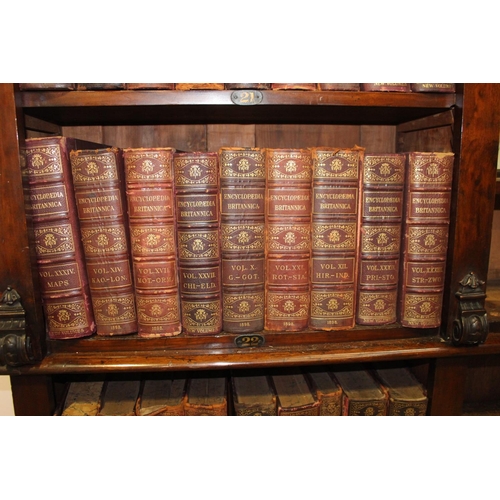 569 - Collection of thirty six 1898 Encyclopaedia Britannica