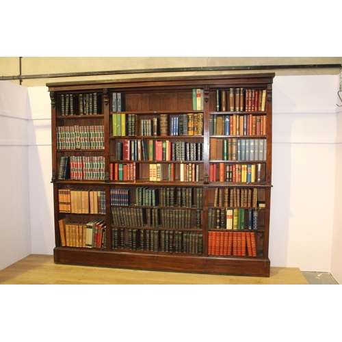 579 - Collection of two hundred and ninety five leather bound books