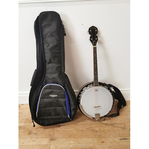 707 - Remo The Bridge banjo and cover