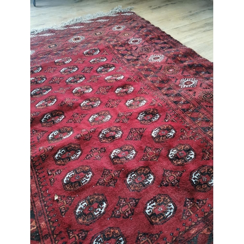 946 - Wool carpet { 290cm L X 212cm W }.