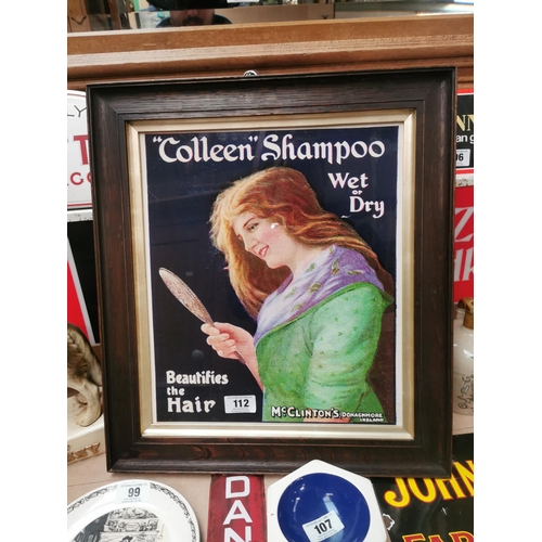 112 - Colleen Soap McLinton�s Donaghmore Ireland framed print. {56 cm H x 46 cm W}.