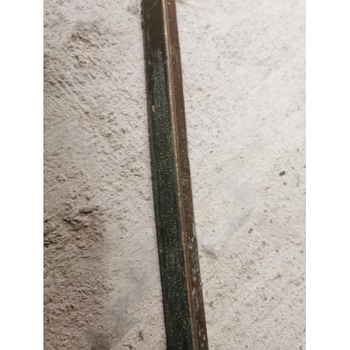 327 - 1930�s Brass oil dipstick {248 cm L}