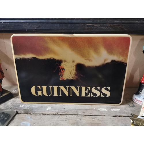 480 - Guinness Surfer advertising Light Box. { 35 cm H x 53 cm W}.