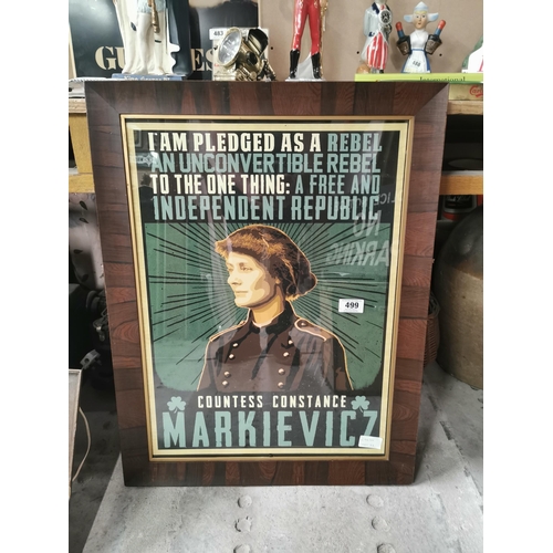 499 - Countess Markievicz I am Pledged as a Rebel An Unconvertible Rebel to the one thing: A Free and Inep... 