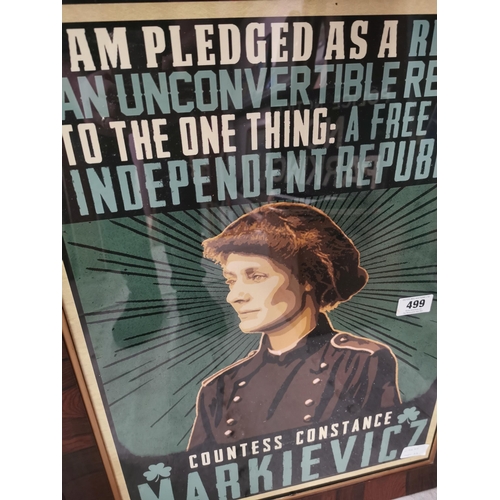 499 - Countess Markievicz I am Pledged as a Rebel An Unconvertible Rebel to the one thing: A Free and Inep... 