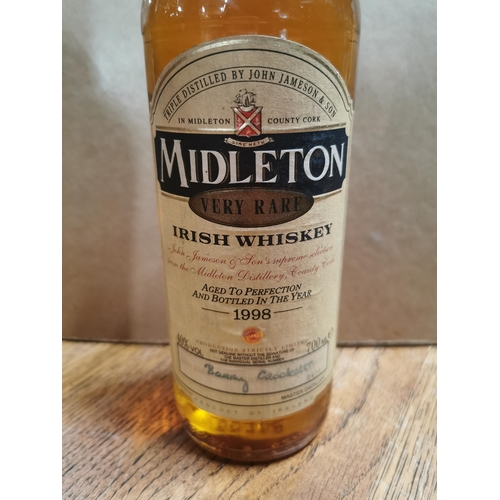 749 - Bottle of Midleton Very Rare Midleton Whiskey 1998 Barry Crockett Master Distiller.