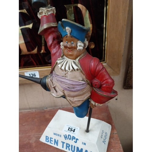 154 - More Hops in Ben Truman Estd. 1666 Pale Ale Pirate advertising figure {46cm H x 21cm W x 13cm D}