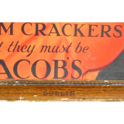 80 - Yes please! Cream Crackers and they must be Jacobs's framed advertising print {56 cm H x 43 cm W}.