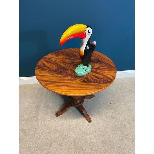 250A - Guinness toucan resin advertising figure {43 cm H x 44 cm W x 14 cm D}.