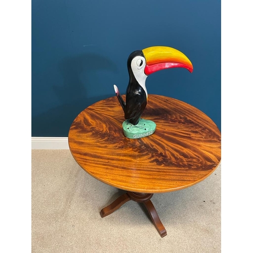 250A - Guinness toucan resin advertising figure {43 cm H x 44 cm W x 14 cm D}.