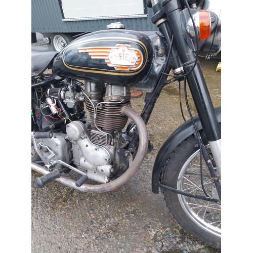 268 - 1984 Royal Enfield Bullet 350cc motor bike with tax book.