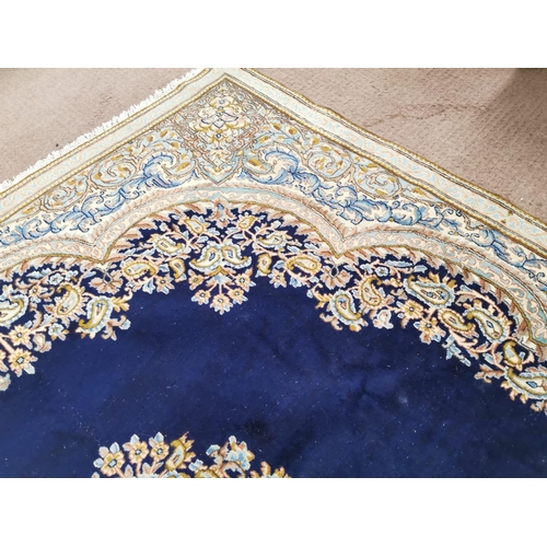 299 - Decorative hand knotted Persian carpet square {316 cm L x 225 cm W}.