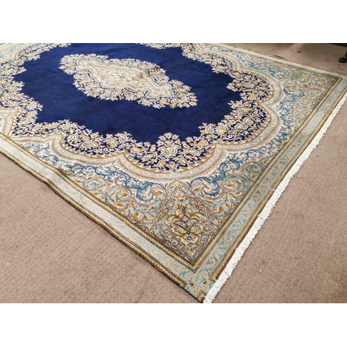 299 - Decorative hand knotted Persian carpet square {316 cm L x 225 cm W}.