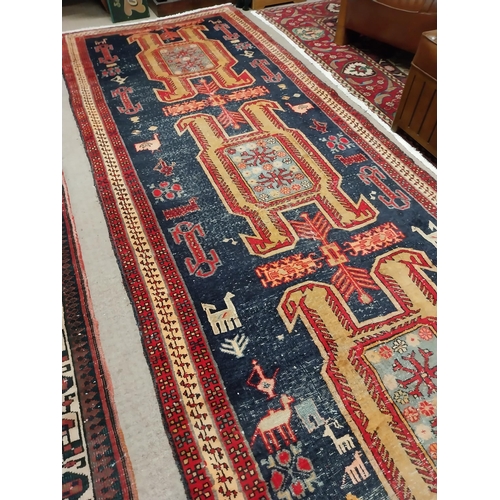 374A - Good quality Persian hand knotted carpet runner.