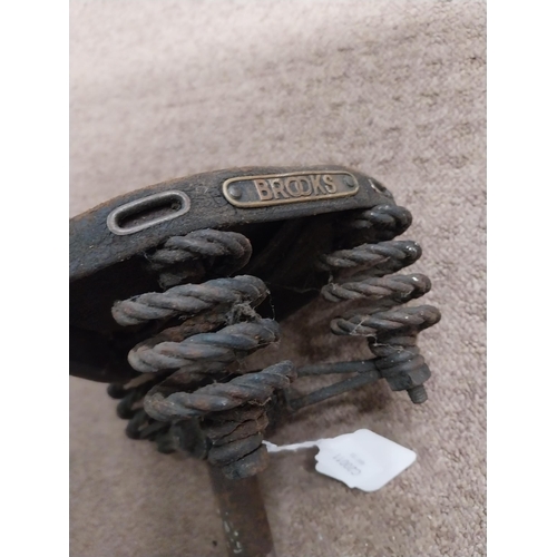 116 - Brooke's Bicycle saddle.