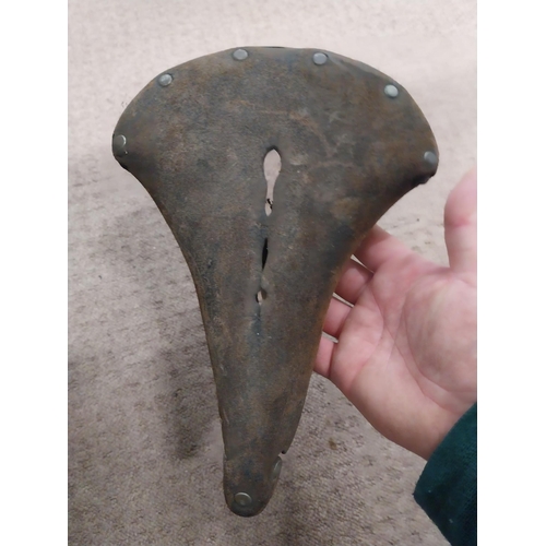 116 - Brooke's Bicycle saddle.
