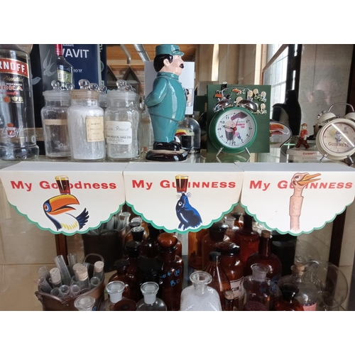 Set of 3 shelf edge talkers including Gilroy zoo keeper and animals