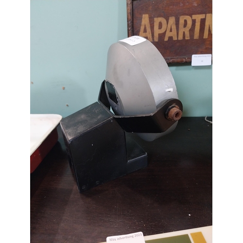 80 - Fosters Draught Lager counter light up font. {20 cm H x 19 cm W x 14 cm D}