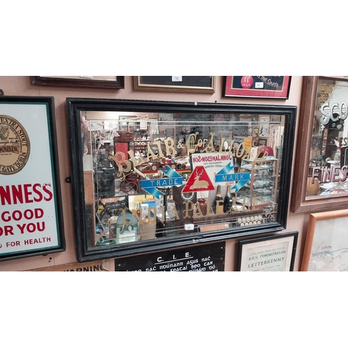 150 - Blair & Co. of Alloa Indian Pale Ale framed advertising mirror. {58 cm W x 92 cm W}.