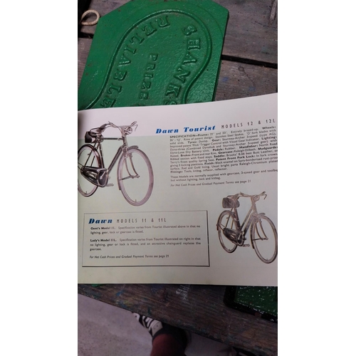 225 - Three 1950's Motoring and Cycling pamphlets