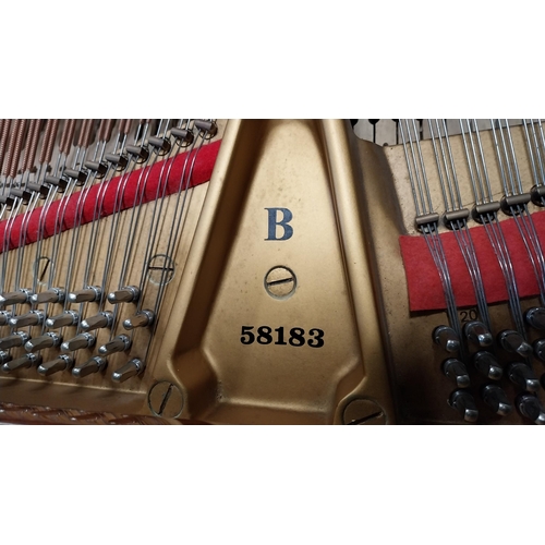 382 - Exceptional quality rosewood Steinway & Sons New York & Hamburg boutique grand piano serial no 58183... 