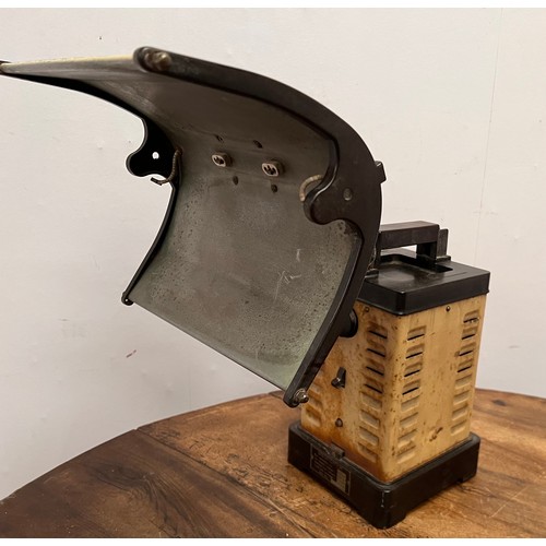 229 - Home sun industrial hand held heater manufactured by hanovia ltd slough  {H 48cm x  D 37cm x W 31cm ... 