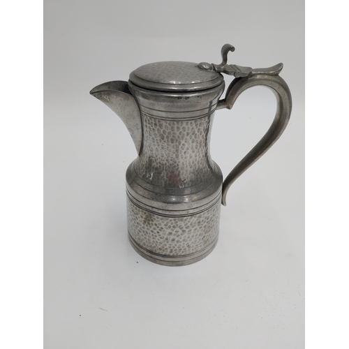 Antique English Sheffield Craftsman Pewter Coffee Pot