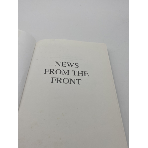 1444 - News From The Front. War Correspondents on The Western Front by Martin J. Farrar, with dust jacket.