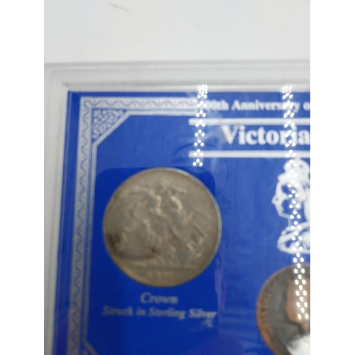 1447 - 100th Anniversary Of The End Of The Victorian Era  - The Coinage of Great Britain. 1890 sterling sil... 