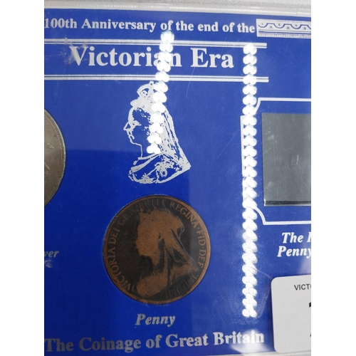 1447 - 100th Anniversary Of The End Of The Victorian Era  - The Coinage of Great Britain. 1890 sterling sil... 