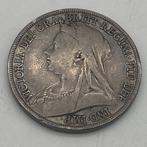 1450 - Two consecutive Victorian crowns - 1894 & 1895 and 1914 George V half  crown.