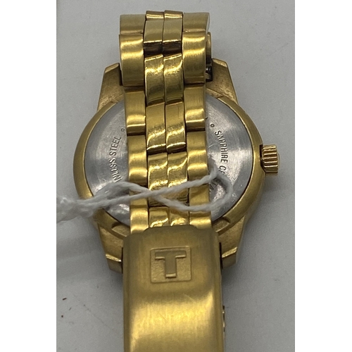 1456 - Tissot PR 50 Ladies Swiss made wrist watch with date.