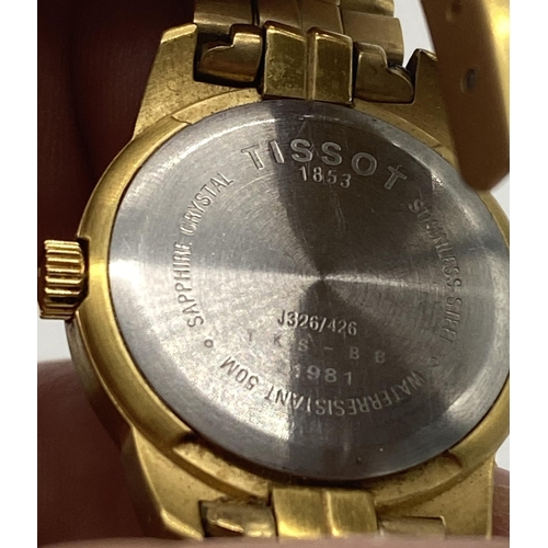 1456 - Tissot PR 50 Ladies Swiss made wrist watch with date.