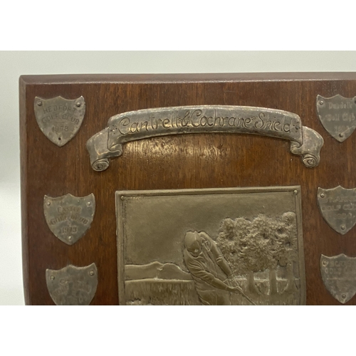 1460 - Cantrell & Cochrane Golf Classic shield  - Presented to The Irish Association of Golf Club Secretari... 