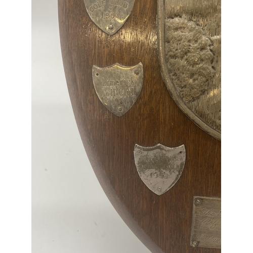 1460 - Cantrell & Cochrane Golf Classic shield  - Presented to The Irish Association of Golf Club Secretari... 