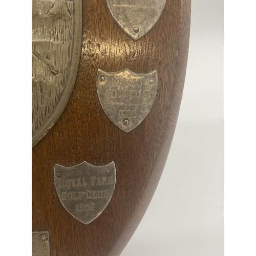 1460 - Cantrell & Cochrane Golf Classic shield  - Presented to The Irish Association of Golf Club Secretari... 