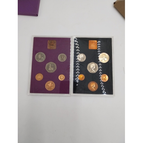 1469 - 1978 & 1980 Two sets of Coinage of the United Kingdom & Northern Ireland.