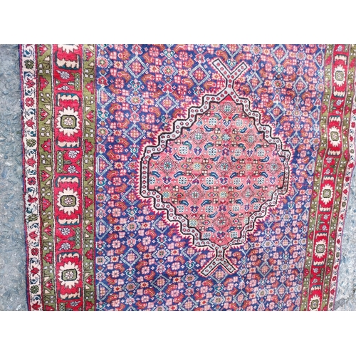 274 - Good quality decorative Persian carpet square {300cm W x 145cm L}