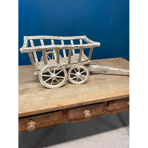 553 - Small dog cart {36cm H x 56cm W x 36cm D}