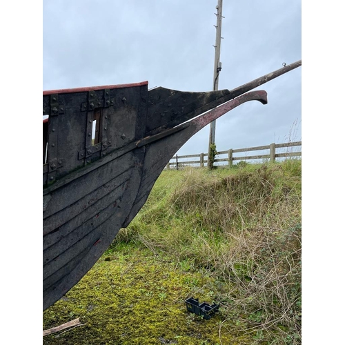 250 - Working full-sized replica Viking longboats from the filming of Netflix's Vikings: Valhalla {46 ft L... 