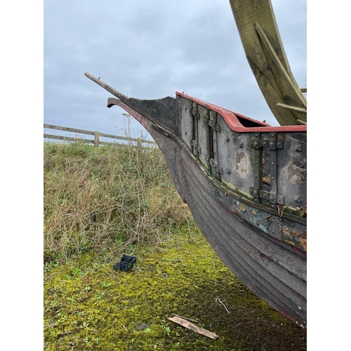 250 - Working full-sized replica Viking longboats from the filming of Netflix's Vikings: Valhalla {46 ft L... 