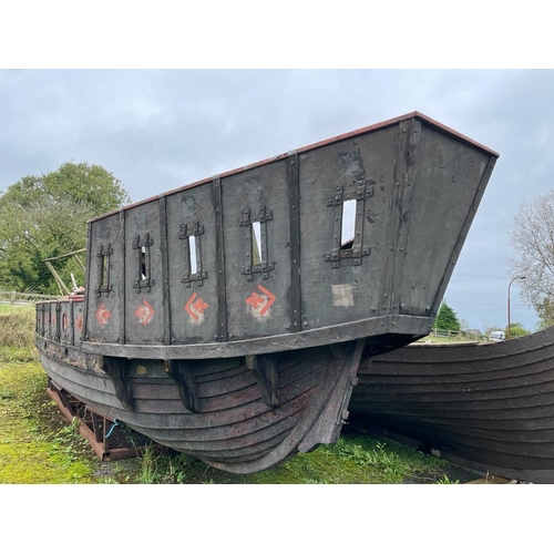 250 - Working full-sized replica Viking longboats from the filming of Netflix's Vikings: Valhalla {46 ft L... 